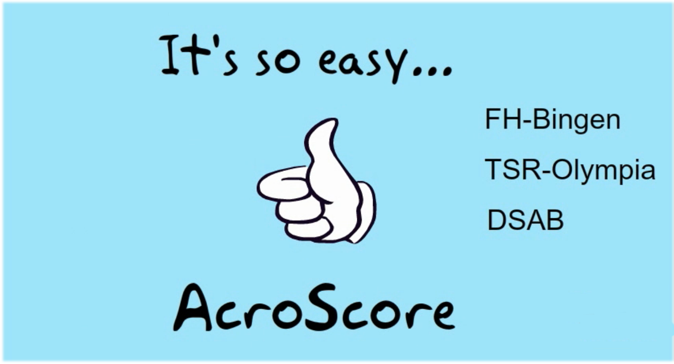 AcroScore – Der neue Stern am Sportakrobatikhimmel